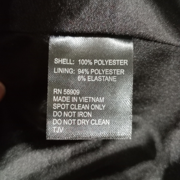 Gold Bronze Metallic Tiered Ruffle Hem Dress Size 16 Shawl Included NWOT - Picture 11 of 14